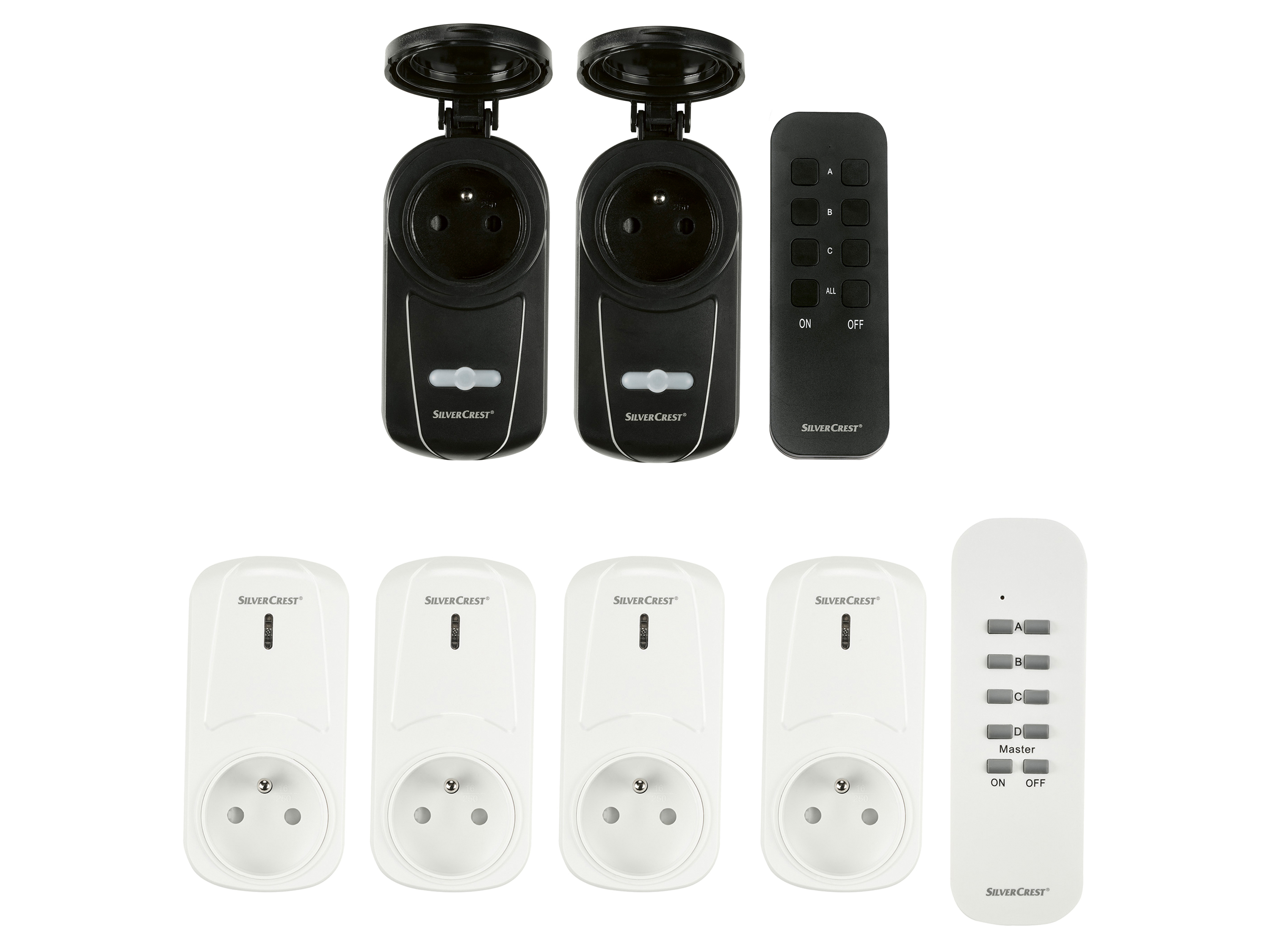 SILVERCREST® Set de prises télécommandées, 3 ou 5 pièces