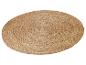 Tapis rond en jute tressée