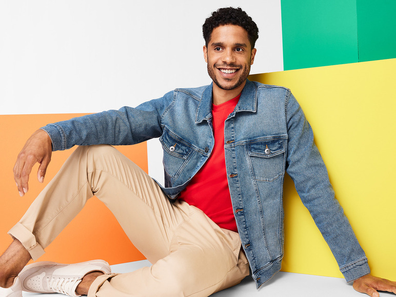Veste en jean homme
