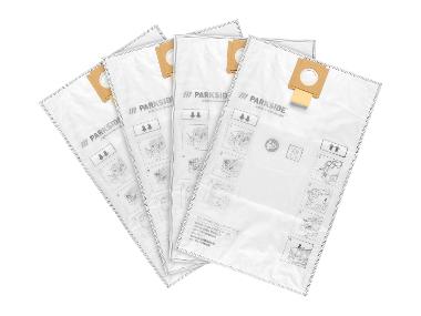 PARKSIDE PERFORMANCE® Sac filtrant en intissé »PPVFT 30 A1«, 4 pièces.