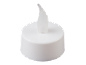 Bougie LED blanche type chauffe-plat