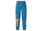Pantalon de pyjama bleu avec imprimé dinosaure et le mot « DINO ».