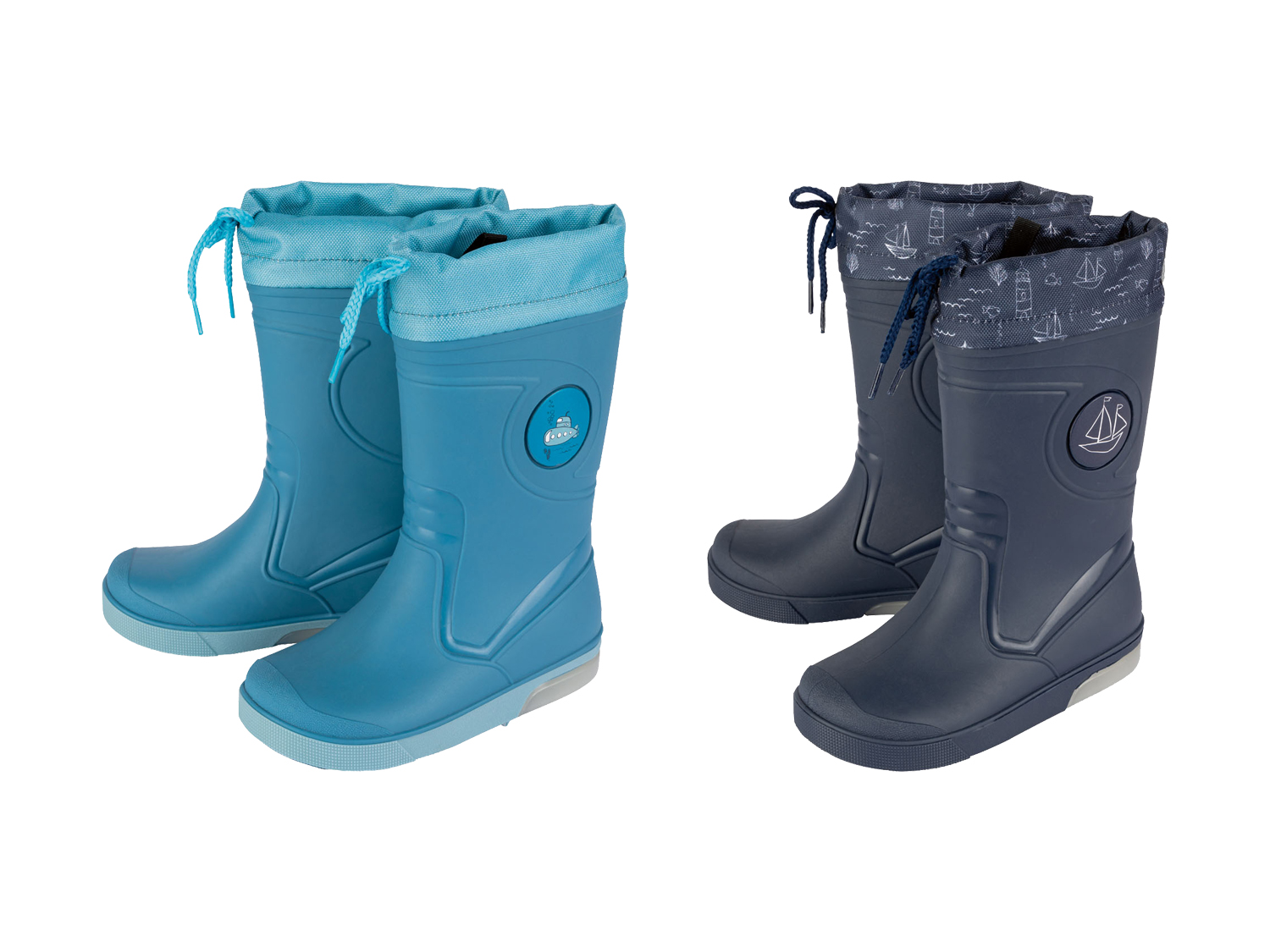 lupilu® Bottes de pluie clignotantes petit garçon