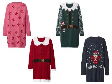 esmara® Robe de Noël en maille fine femme