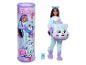 Poupée Barbie Cutie Reveal Care Bears dans un costume d'ours en peluche, avec son emballage.