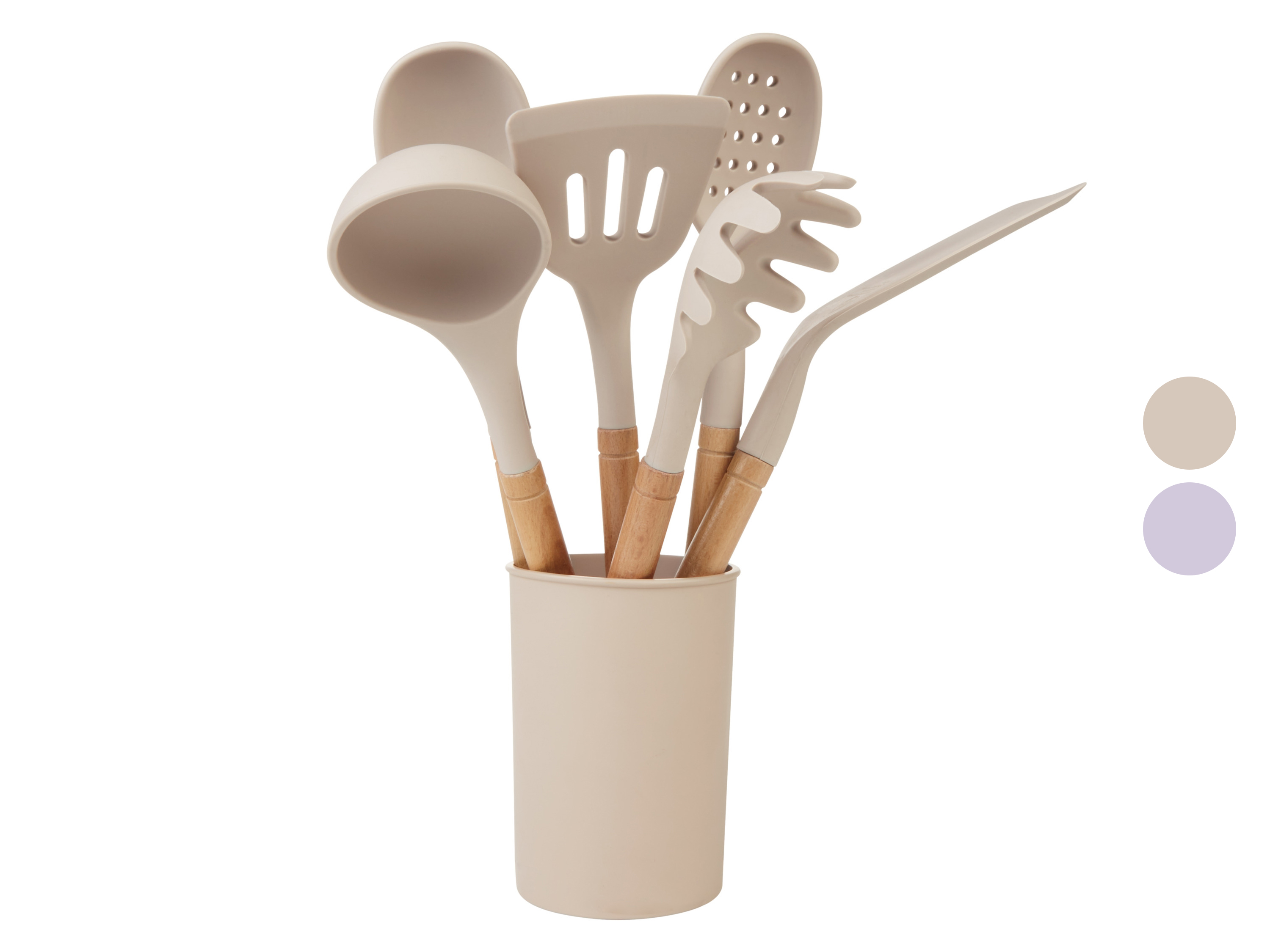 LIVARNO home Set d'ustensiles de cuisine, 7 pièces