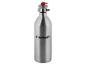 Bouteille d'air comprimé en acier inoxydable avec logo Parkside et valve rouge.