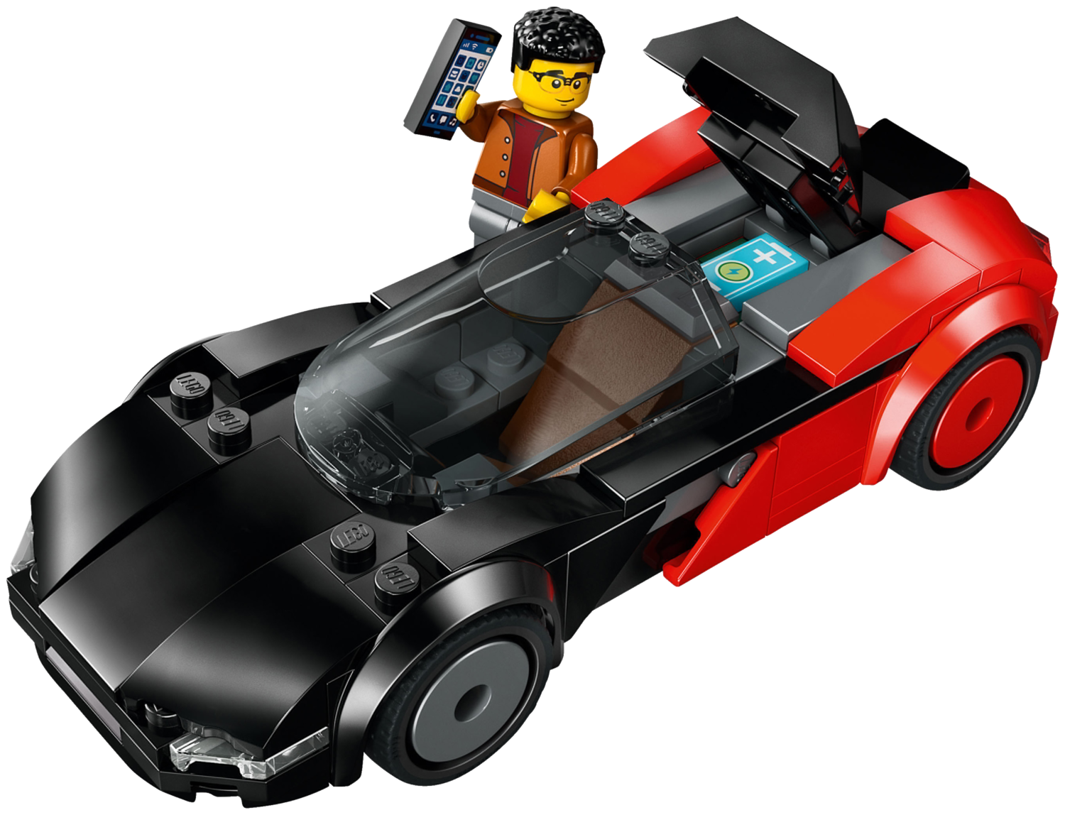 LEGO® City 60486 La supercar électrique - vue 3