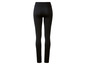Leggings noirs sans couture pour femmes.
