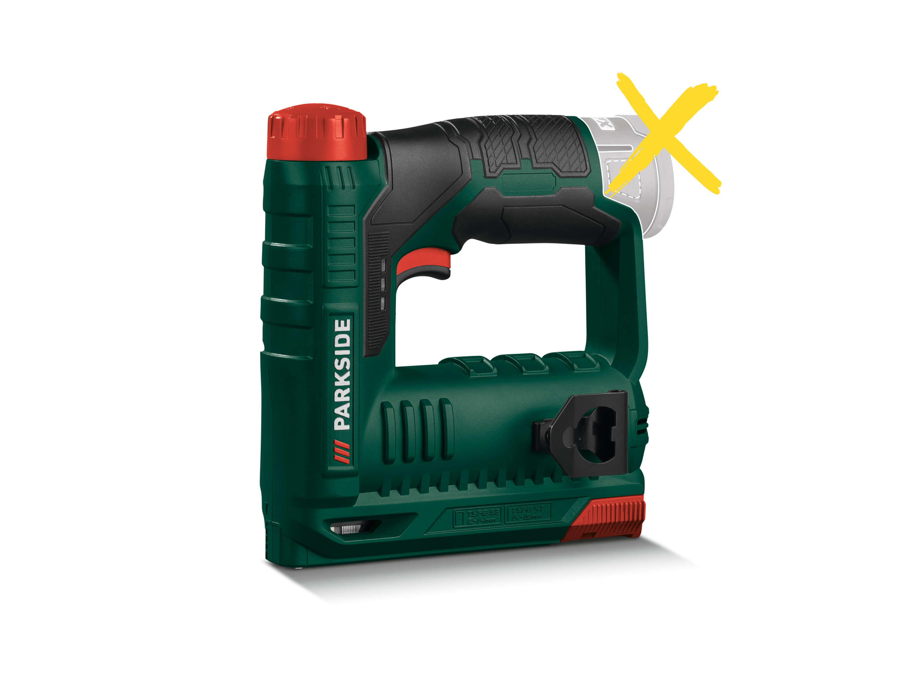 PARKSIDE® Agrafeuse sans fil PAT 12 B2, sans batterie ni chargeur, 12 V