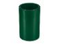 Un rouleau de plastique vert.