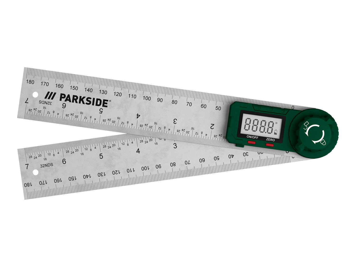 VLOXO Outil de Mesure Numérique pour Scie Onglet, Calibre Ajustable en Pouces et Millimètres, Mesure Précise sans Marquage pour Scies à Onglet, à