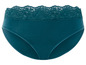 Culotte turquoise avec dentelle
