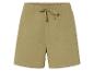 Shorts vert olive avec cordon.