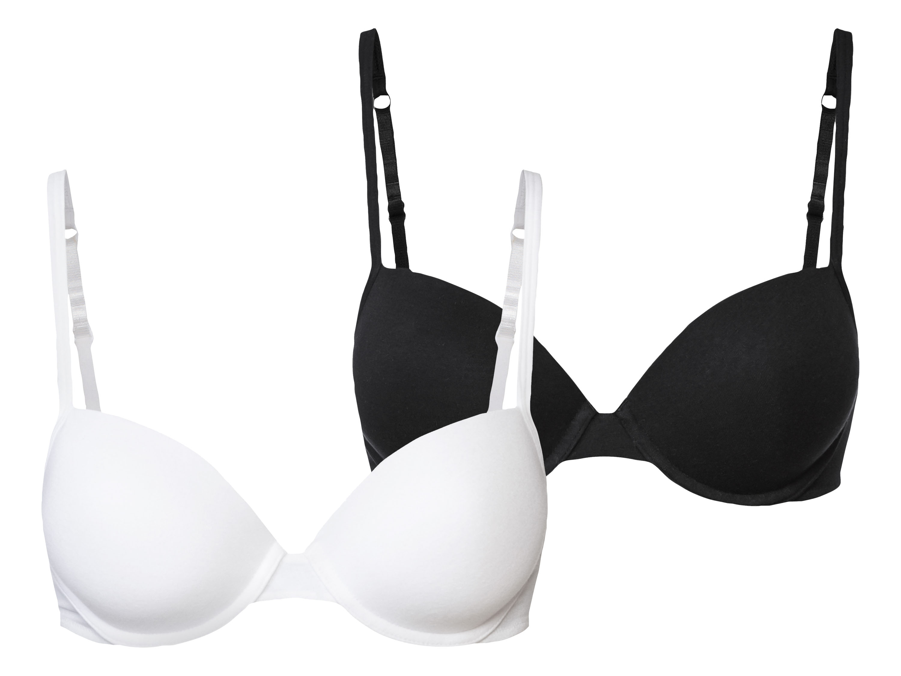 esmara® Lot de 2 soutiens-gorge à armatures femme