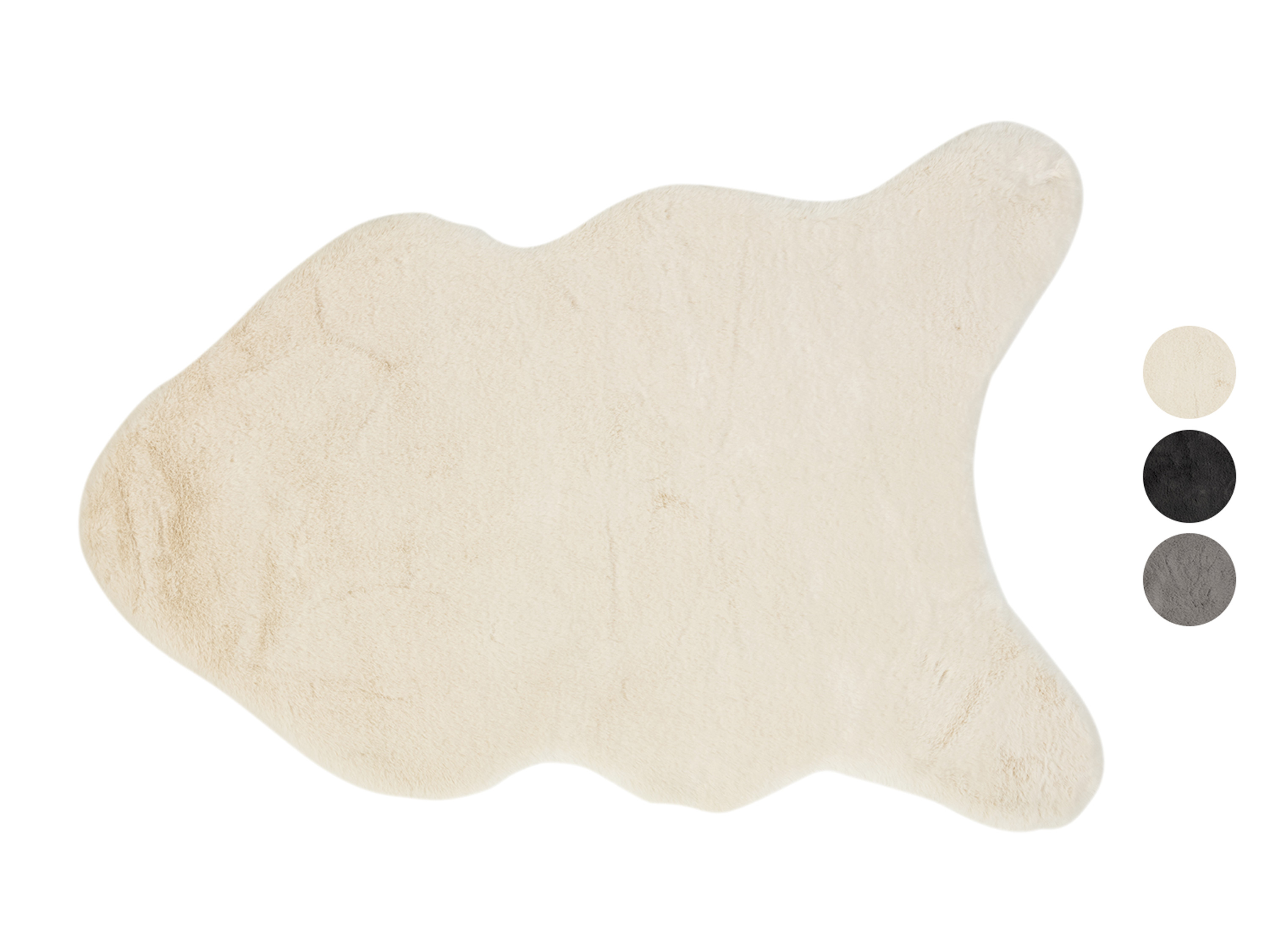 LIVARNO home Tapis en peluche, 60 x 90 cm