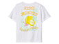 T-shirt blanc avec l'impression 'Fresh Lemonade' et une image de citrons.