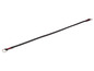 Une sangle noire avec des anneaux métalliques pour fixer un trampoline.