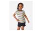 T-shirt rayé et short pour enfant.