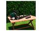 Souffleur Parkside sur une table en bois.