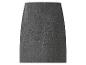 Jupe crayon grise en mélange de laine.
