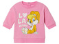 Un sweat-shirt rose à manches longues pour bébé avec Lola Bunny