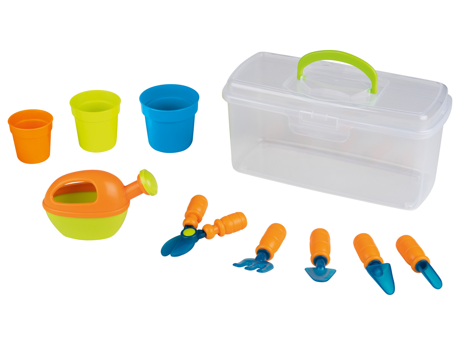 Solarplay Set D'outils De Jardinage 10 Pièces – Pelle, Râteau, Sécateur, Ciseaux à Gazon, Pulvérisateur – Manches Ergonomiques, Acier Résistant à La Rouille – Cadeau Idéal Pour Femmes Et Hommes
