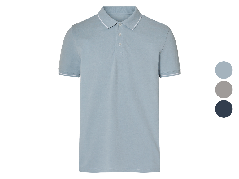 Polo shirt en trois couleurs.