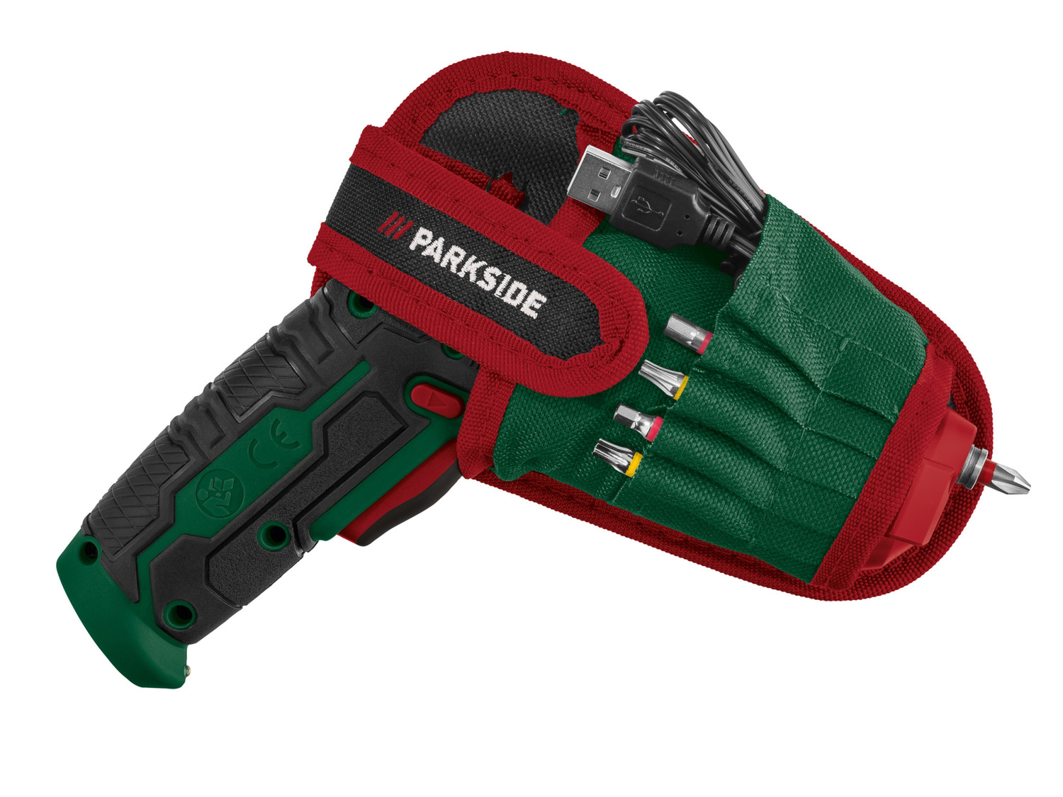 PARKSIDE® VISSEUSE SANS Fil PSSA 4 B2, 4 V + 27 pcs (Embouts+porte