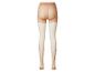 Collants beiges avec une ceinture renforcée.