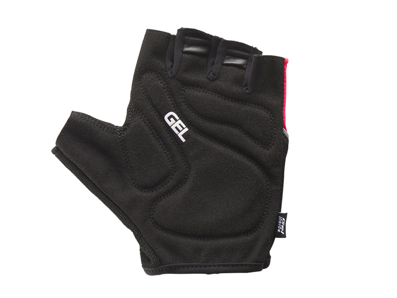 Gants de vélo noirs avec rembourrage en gel
