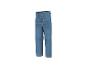Jean bleu coupe droite pour homme