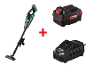 Aspirateur balai sans fil Parkside X20V Team avec batterie et chargeur.