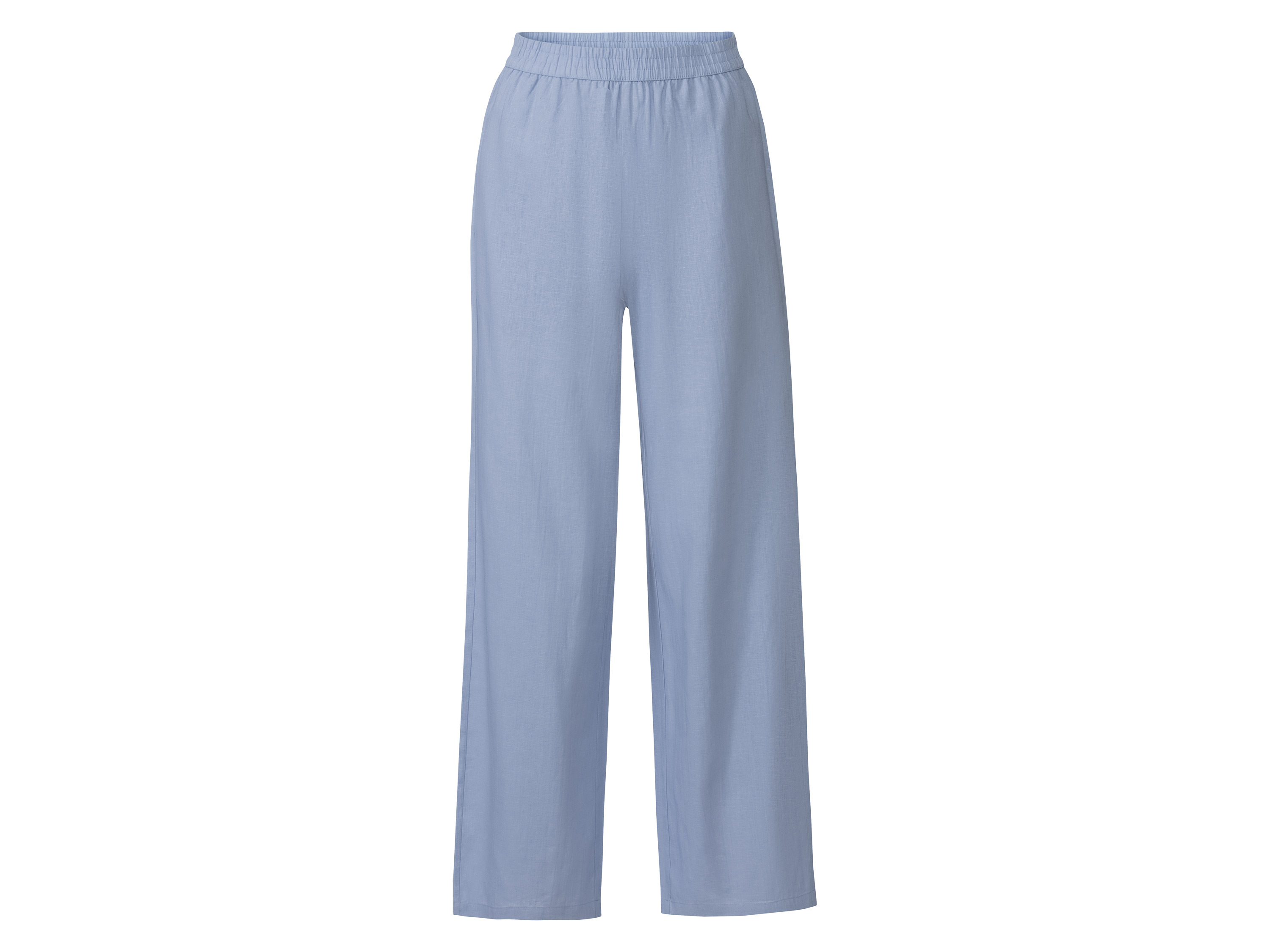 esmara® Pantalon en lin femme (bleu)