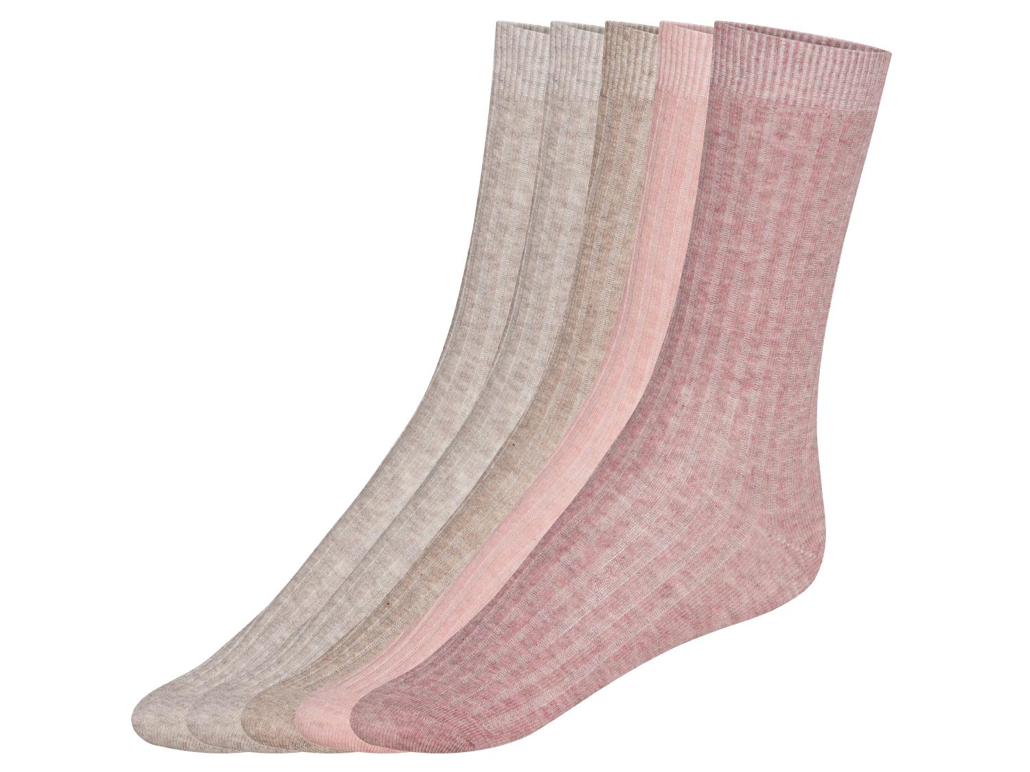 Lot De 5 Paires De Chaussettes Polly Pocket – Femme – Taille 5-9 – Multicolores – Mi-mollet – Mattel