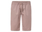 Short beige avec cordon de serrage.