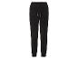 Pantalon de survêtement noir avec cordon.