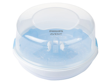 Philips AVENT Stérilisateur micro-ondes à vapeur SCF281/02, portable