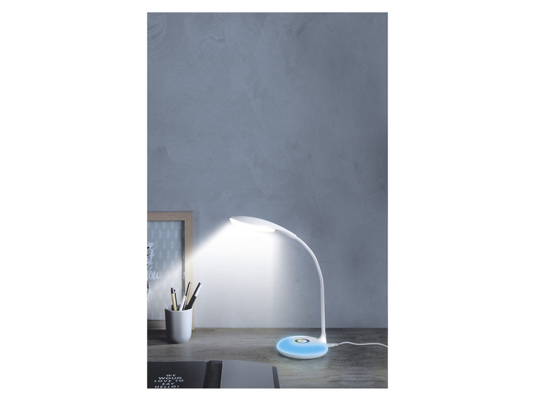 Aller en mode plein écran : LIVARNO home Lampe de bureau LED, avec bras flexible - Image 5