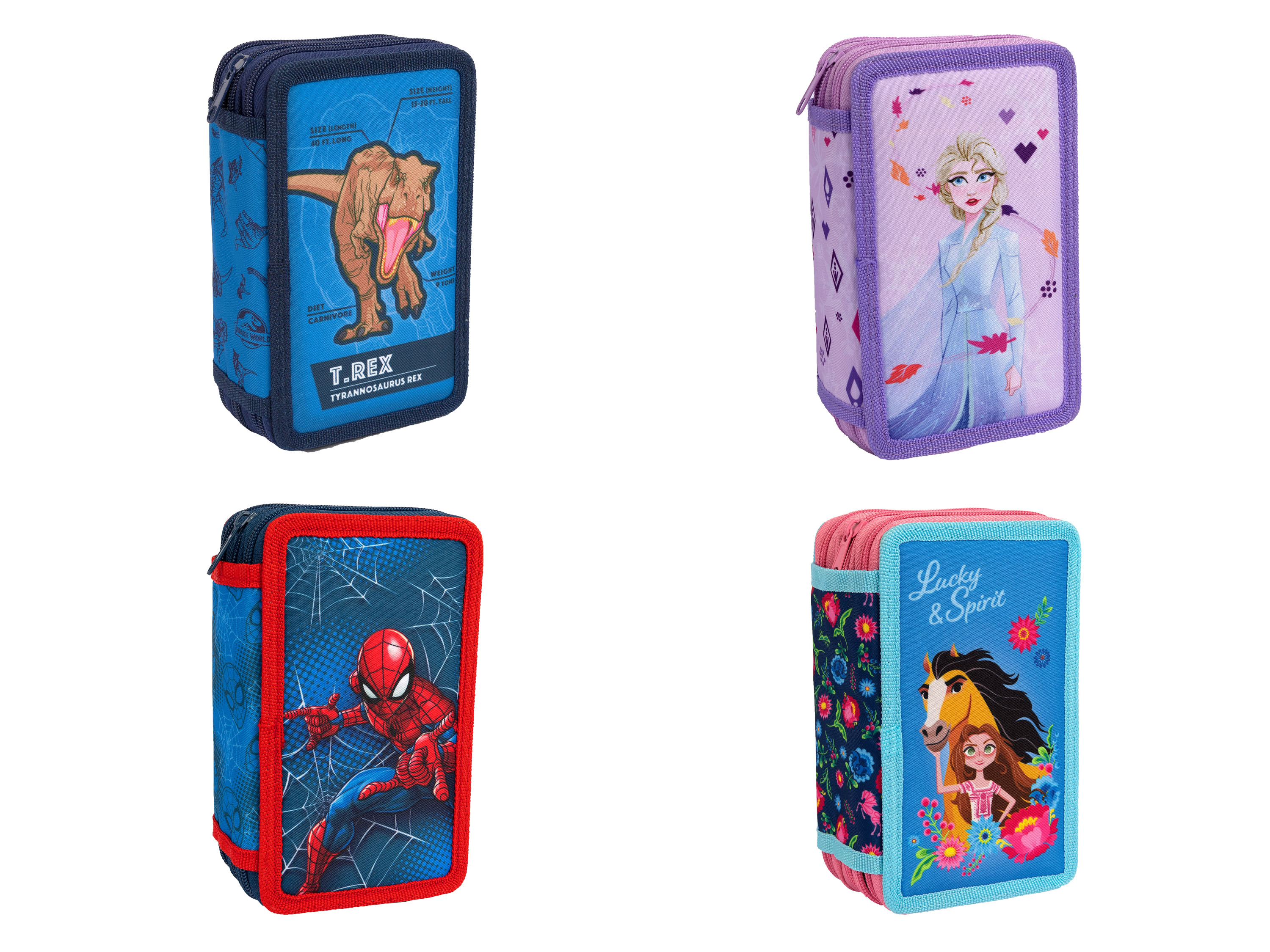 Undercover Trousse scolaire Tripledecker, 44 pièces