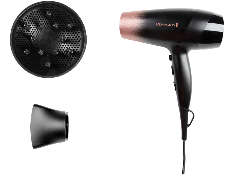 Sèche-cheveux avec diffuseur et embout concentrateur