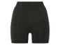 Shorts de body sculptant noirs sans couture.