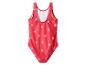 Maillot de bain une pièce rouge pour enfant avec imprimé fraises