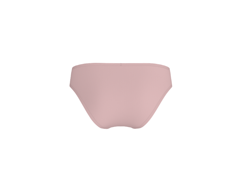 Culotte pour femme rose clair sur fond noir