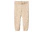 Pantalon tricoté beige pour bébé