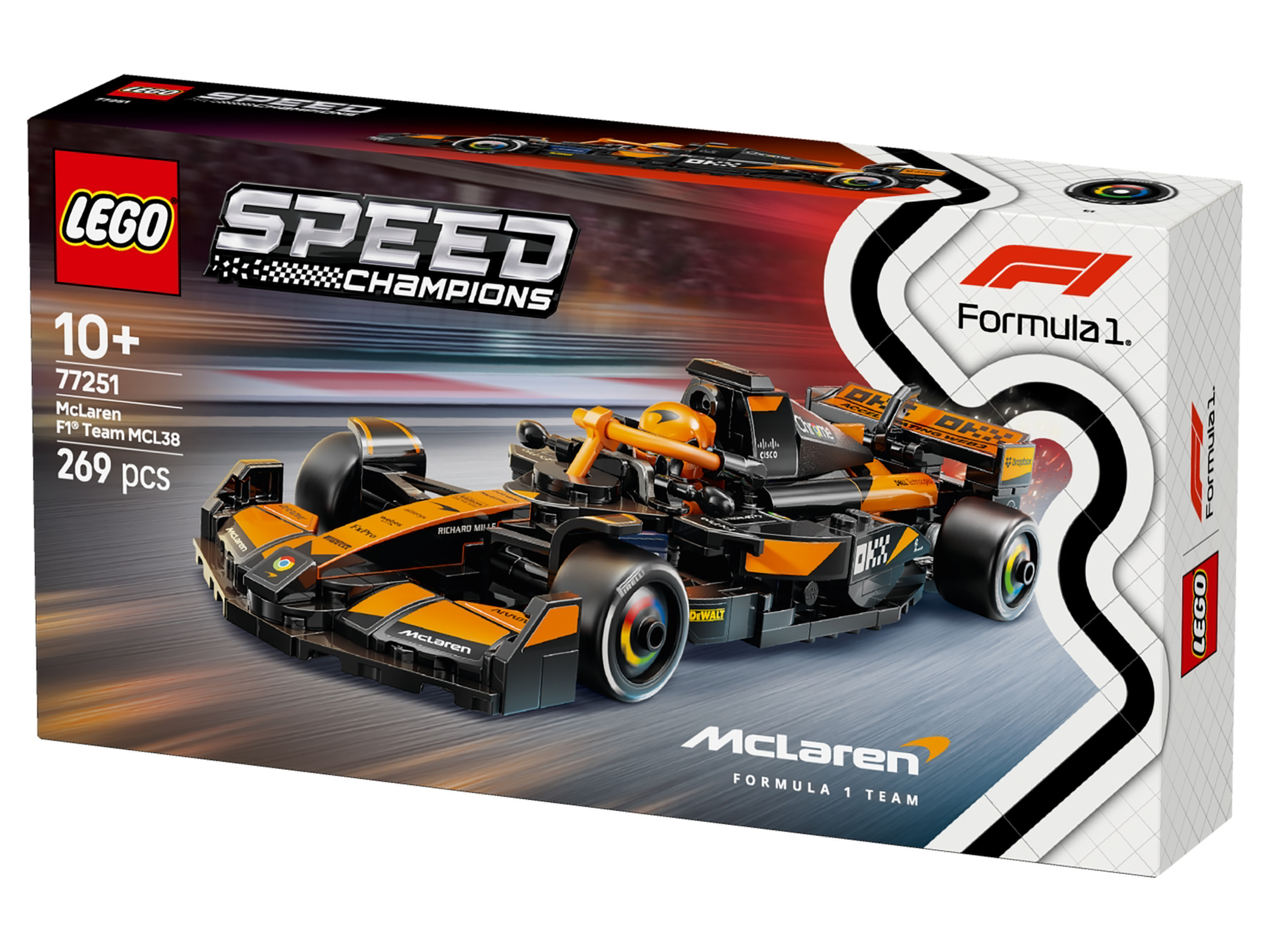 LEGO® SPEED CHAMPIONS 77251 Voiture F1 McLaren Team MCL38