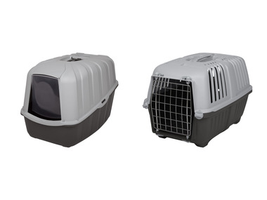 zoofari® Bac à litière pour chat ou caisse de transport