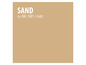 Nuancier RAL avec la couleur Sable (env. 1001) en finition mate.