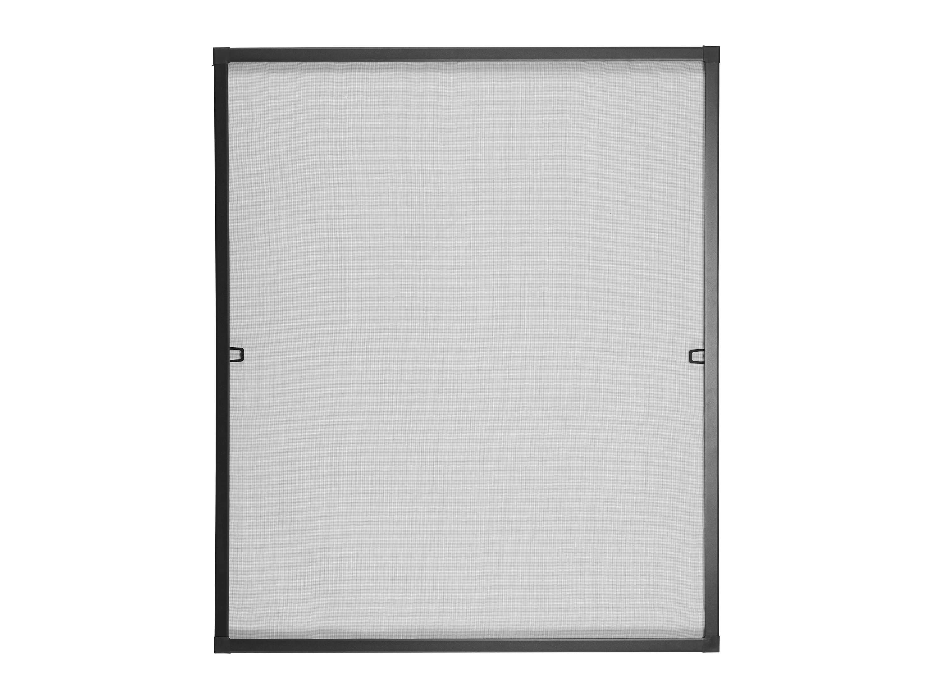 LIVARNO home Moustiquaire de fenêtre en aluminium, 100 x 120 cm (anthracite)
