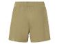 Shorts de sport vert clair pour femmes.